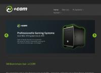 Website von Plus Com IT Solutions GmbH