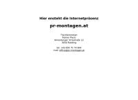 Website von pr-montagen