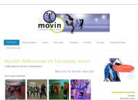 Website von Movintanzstudio - Claudia Meier