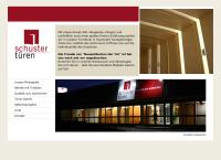Website von Schuster Gesellschaft m.b.H.