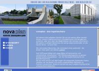 Website von Novaplan bautechnisches Planungsbüro Gesellschaft m.b.H.