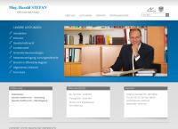 Website von Stefan Harald Mag., Öffentlicher Notar