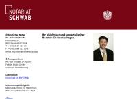 Website von Dr. Guido Bernd Schwab Öffentlicher Notar