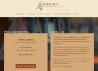Website von Aurelius Gastronomiebetriebs GmbH