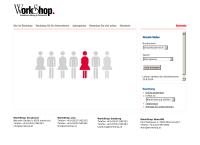 Website von Workshop Arbeitsvermittlung GmbH