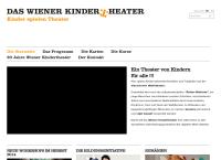 Website von Das Wiener Kindertheater - Kinder Spielen Theater