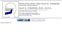 Website von Univ.prof.ddr. Kurt Vinzenz