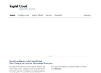 Website von Obad Ingrid