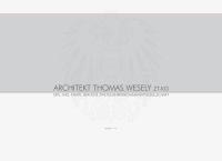 Architekt Thomas Wesely ZT-KG