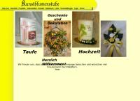 Website von Kunstblumenstube Evelin Grubbauer