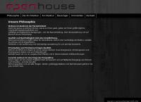 Website von Open House Bauträger GmbH