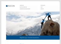 Website von Recon GmbH