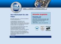 Website von Tula - Autoservice e.U.