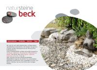 Website von Beck Natursteine