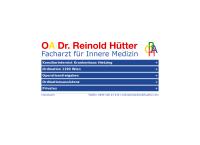 Website von Hütter Reinold OA Dr