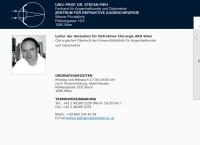 Website von Univ.-Prof. Dr. Stefan PIEH