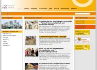 Website von Allg öffentl Landeskrankenhaus Schärding