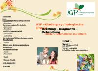 Website von Kip - Kinderpsychologische Praxis - Mag. Birgit Brenner & Mag. Daniela Schuller