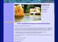 Website von CLAQ Watertech - Technisches Büro HAUER Umweltwirtschaft GmbH