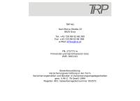 Website von Trp Versicherungsvermittlung & Vermögensberatung KG