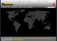 Website von Hammer Maschinenbau