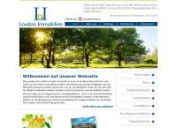 Website von Loudon Immobilien GmbH