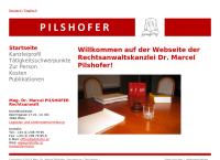 Website von Pilshofer Marcel, Dr., Mag.