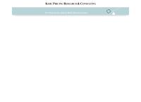 Mag Leonhard Kehl Pricing Research & Marketing Management Consulting