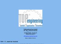 Website von Topengineering GmbH - Di (Fh) Markus Danner Technik-Organisation-Prävention