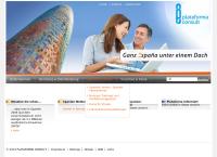 Website von Plataforma Consult e.U. - Unternehmensberatung, Schwerpunkt Spanien