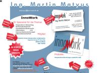 Website von Ing. Martin Matyus - Innowork - Ing. Martin Matyus