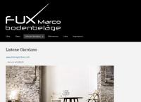 Website von Marco Fux - Bodenbeläge - Beratung, Verkauf, Verlegung, Nachbehandlung