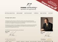 Website von Invest Consulting e.U. Vermögensberatung - Marc Leitner