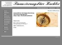 Website von Walter Kuchler - Finanzierungsbüro Kuchler