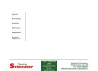 Website von Ölmühle Siegfried Schnecker