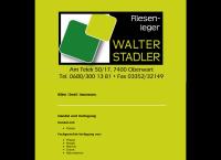 Website von Fliesenleger Walter Stadler