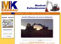 Erdbau Manfred Kaltenbrunner GmbH - Erdbau & Abbruch