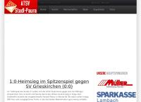 Website von ATSV Stadl-Paura Clubheim