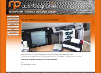 Website von Perle Reinald - Rp Werbegrafik