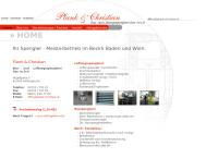 Website von Plank & Christian Gesellschaft. m.b.H