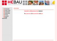Website von KGB Bau GmbH