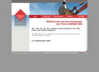 Website von Karner - Bau GmbH