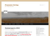 Website von Praesens Verlagsgesellschaft mbH