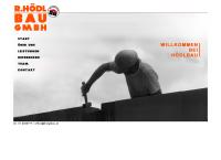 Website von Rudolf Hödl Bau
