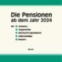 Die PENSIONEN ab dem Jahr 2024
Ein wertvolles Buch für Praktiker sowie Beratende und alle, die sich über ihre eigene Pension informieren möchten Die PENSIONEN ab dem Jahr 2024
Ein wertvolles Buch für Praktiker sowie Beratende und alle, die sich über ihre eigene Pension informieren möchten