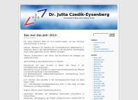 Website von Dr. Jutta Czedik-Eysenberg