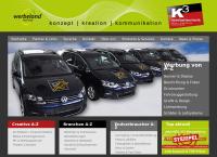 Website von K3 Werbetechnik GmbH