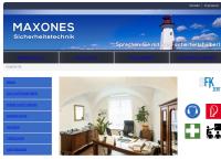 Website von Maxones Franz Ing. Eie/Sfk - Sicherheitstechnisches Büro