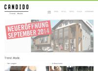 Website von CANDIDO Gesellschaft mbH