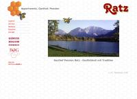 Website von Gudrun Ressi - Gasthof Ratz